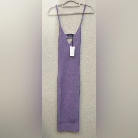 Retrofete AMSTER Rib Knit Glitter Dress Medium NWT $798 - Picture 8 of 10